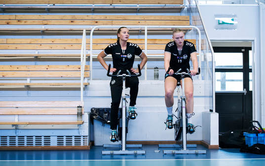 Heids Kristina Zubonja och Elin Svensson