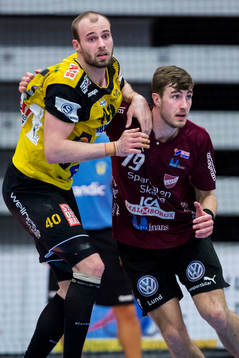 Karlskronas Frederik Dinsen och Lugis Otto Lagerquist