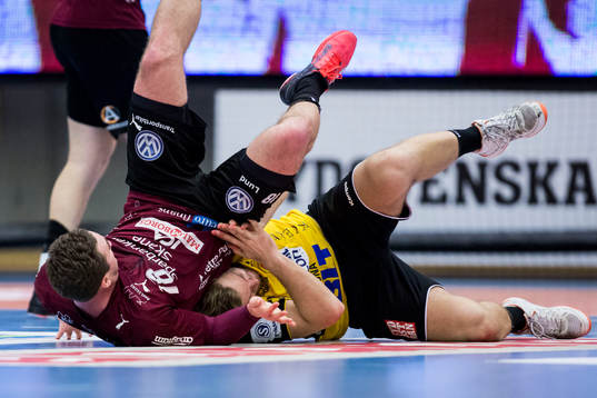 Lugis Andreas Arrman och Karlskronas Melker Eliasson
