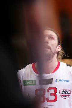 HK Malmös Fredrik Petersen reagerar