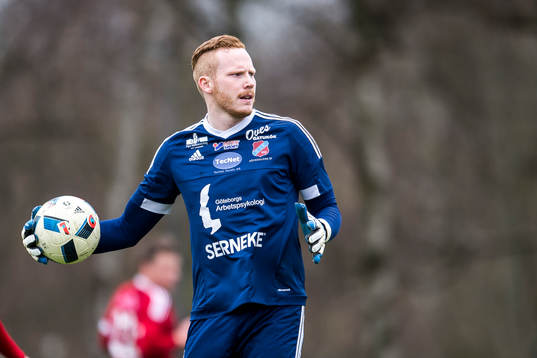 Sävedalens målvakt Joakim Rundström