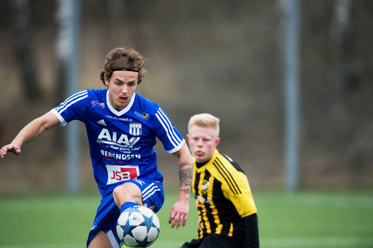 i matchen i division 2 mellan IFK Hässleholm och Asarum i