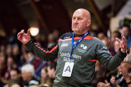 Kristianstads tränare Lennart Ebbinge