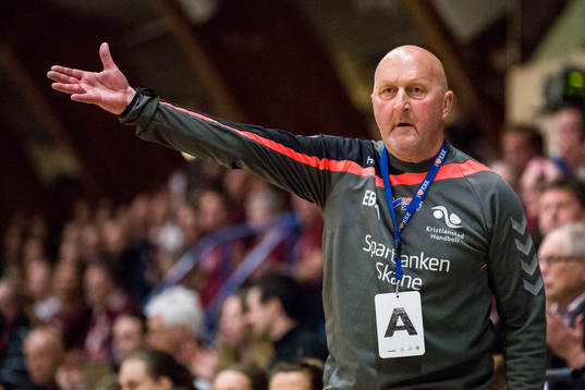Kristianstads tränare Lennart Ebbinge