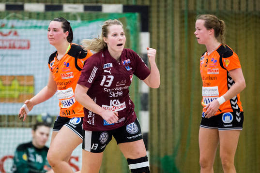 Bläddra bland fler bilder av Handboll, Dam,  SHE, Kvartsfinal 1, Lugi - Kristianstad