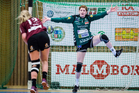 Kristianstads målvakt Louise Neidenström