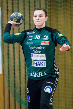 Kristianstads målvakt Lucie Satrapova