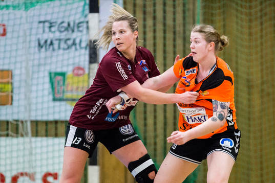 Lugis Ebba Engdahl och Kristianstads Linnea Jönsson