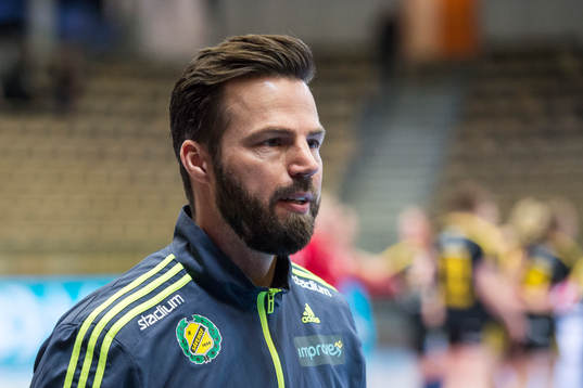 Sävehofs tränare Henrik Signell