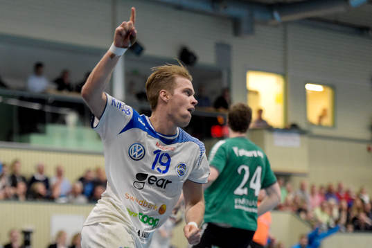 Aranäs Pontus Mellegård jublar