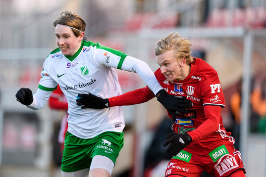 Moröns Filip Forsgren och Piteås Johannes Lidström