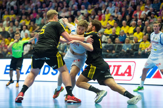 Sävehofs Viktor Rhodin och Redbergslids Albin Stenberg