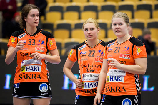 Kristianstads Martina Crhova, Linnea Törnqvist och Johanna