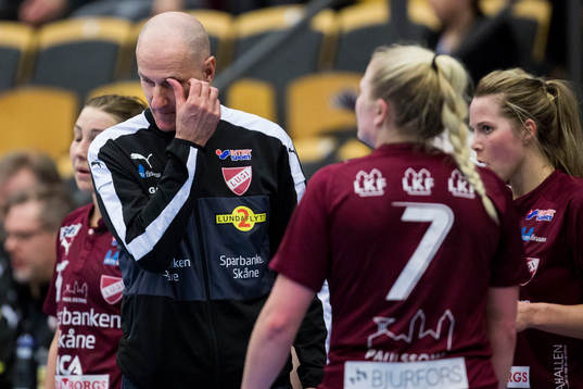 Lugis tränare Dragan Brljevic deppar
