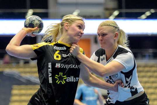 Sävehofs Ida Odén och Heids Elin Svensson
