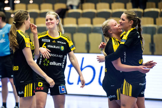 Sävehofs spelare firar
