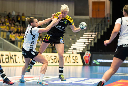 Heids Annica Smidje och Sävehofs Elin Hallagård