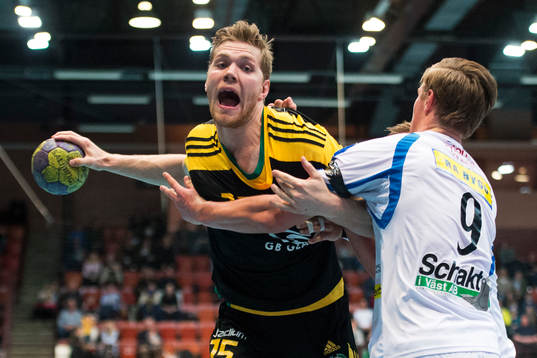 Sävehofs William Bogojevic och Redbergslids Jonathan