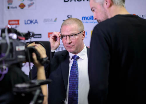 Luleås Head coach David Visscher