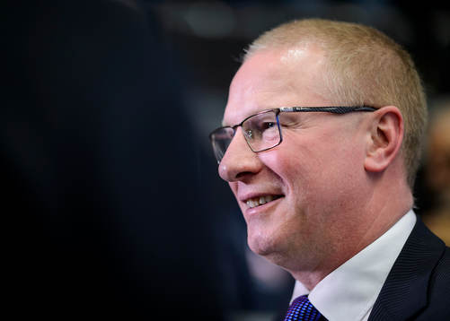 Luleås Head coach David Visscher