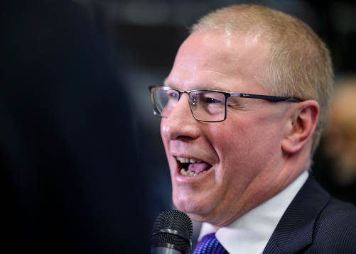 Luleås Head coach David Visscher