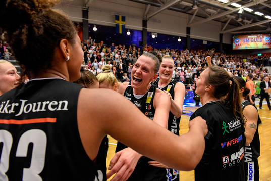 Luleås spelare jublar