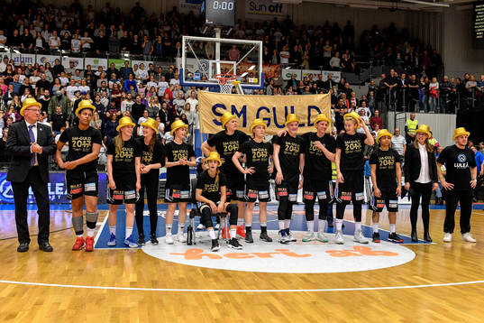 Luleås spelare jublar