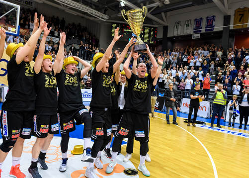 Luleåspelarna jublar