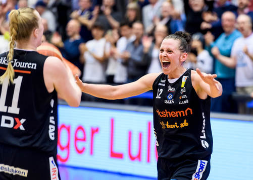 Luleås Anna Barthold jublar