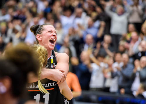 Luleås Anna Barthold jublar