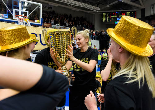 Luleåspelarna jublar