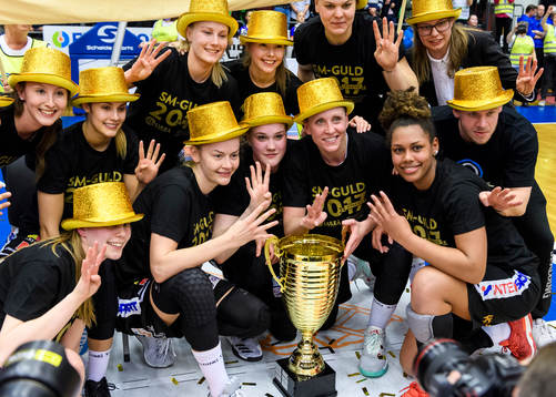 Luleåspelarna jublar