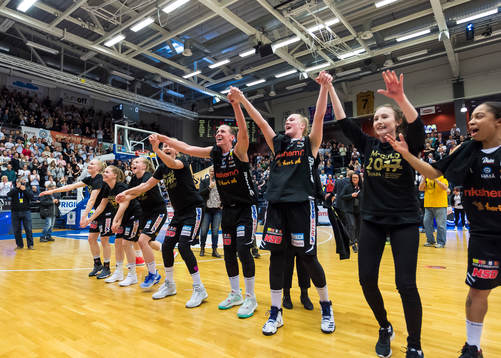 Luleåspelarna jublar
