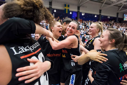 Luleåspelarna jublar