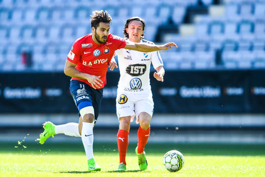 Örgrytes William Atashkadeh och Östers Mattias Pavic