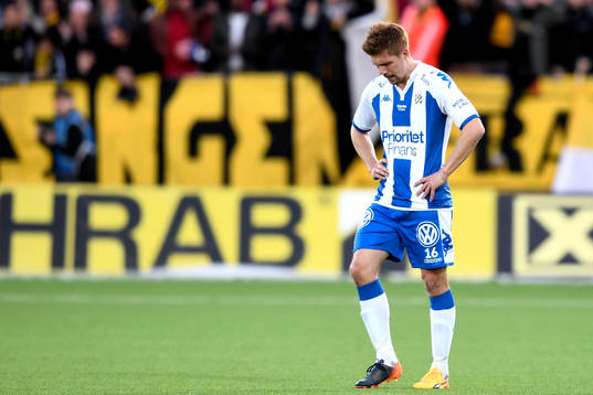 IFK Göteborgs Mikael Boman deppar