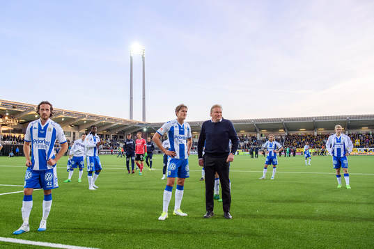 IFK Göteborgs Mikkel Diskerud, Thomas Rogne och tränare