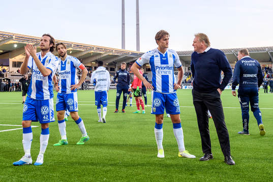 IFK Göteborgs Mikkel Diskerud, Thomas Rogne och tränare