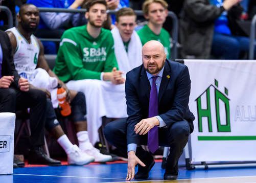 Södertäljes tränare Vedran Bosnic deppar