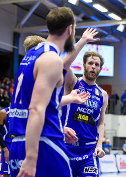 Luleås Timothy Kearney jublar
