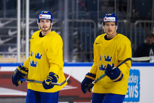 Oliver Ekman Larsson och Jonas Brodin
