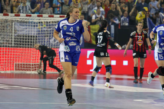 Handboll, Dam, Champions League, semifinal, CSM Bukarest -