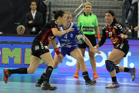 Handboll, Dam, Champions League, semifinal, CSM Bukarest -