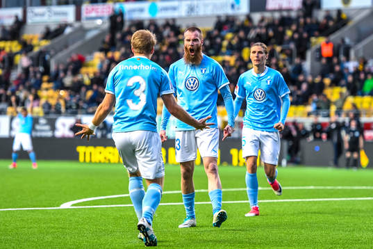 Malmö FFs Jo Inge Berget jublar