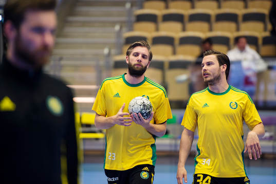 Sävehofs Viktor Ottosson och Sebastian Karlsson