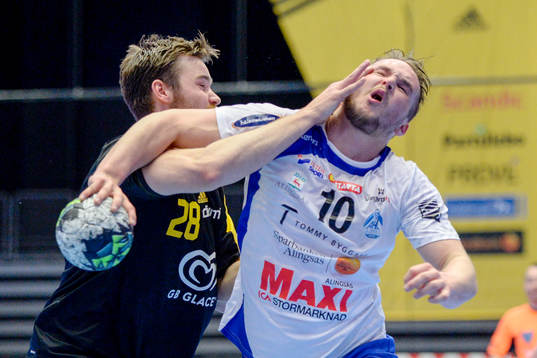 Sävehofs Linus Ekman och Alingsås Jesper Konradsson