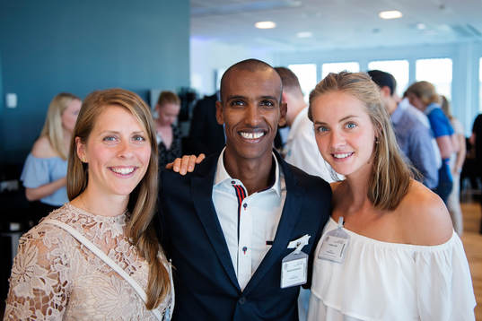 Charlotta Fougberg, Mustafa Mohammed och Lovisa Lindh