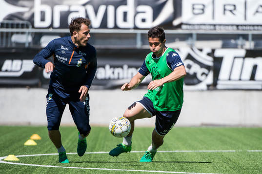 Tobias Hysen och David Boo Wiklander