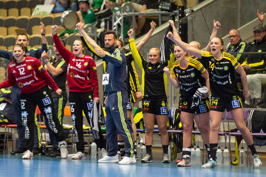 Bläddra bland fler bilder av Handboll, SHE, Semifinal 5, Sävehof - Skuru