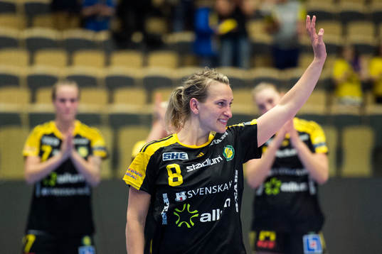 Sävehofs Elin Enhörning tackar av